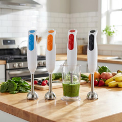 Stabmixer 500 W, 2 Geschwindigkeiten + Messbecher