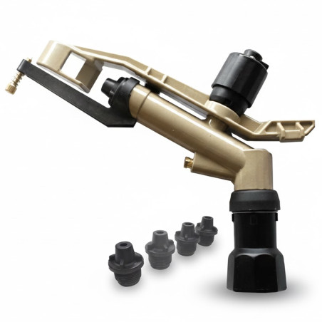 Dallas Irrigation Cannon | 360° Circular Agricultural Irrigation Sprinkler | 1 1/4" Female Sprinklers | Irrigation Cannons 16 to