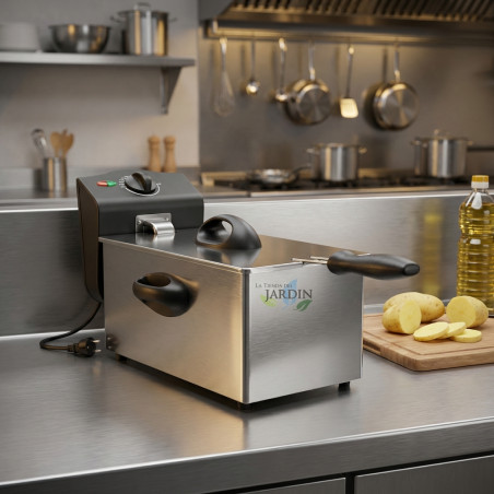 Fritadeira Elétrica Thulos de 1,75L | Fritadeira Elétrica de 1500W com Termostato Ajustável | Fritadeira em Aço Inoxidável