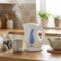 Wasserkocher 0,6 Liter | Kleiner 600-W-Wasserkocher | Tragbare elektrische Teekanne für Aufgüsse oder Tee