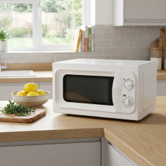 Micro-ondes Thulos 20 L 800 W avec grill | Micro-ondes de comptoir avec plateau tournant | Petit micro-ondes | Micro-ondes écono