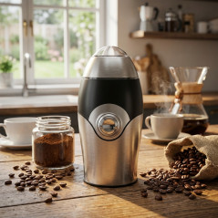  Edelstahl-Kaffeemühle 50 Gramm