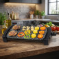 2150W Non-Stick Griddle | Rockstone Grill Plate 45x25 cm | Scratch Resistant | Electric Kitchen Grill 2150W Non-Stick Griddle | Rockstone Grill Plate 45x25 cm | Scratch Resistant | Electric Kitchen Grill
