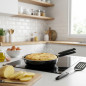 Poêle à tortillas Volvea à induction | Double poêle pour tortillas et crêpes 24 cm | Poêle à tortillas de pommes de terre | Anti Poêle à tortillas Volvea à induction | Double poêle pour tortillas et crêpes 24 cm | Poêle à tortillas de pommes de terre | Anti