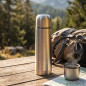 Stainless Steel Thermos 0.5 L | Insulated Water Bottle | Keeps Drinks Hot or Cold for 24 Hours | Thermal Bottle | Water Bottle