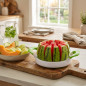 Coupe-pastèques et melons, 12 portions, Ø 28 cm | Coupe-fruits | Outil de cuisine professionnel