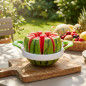 Cortador de melón 12 porciones Ø28 cm, cortadora de frutas, herramienta profesional para cocina