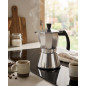 Cafetera Aluminio Aluminio | Cafetera Italiana 12 Tazas Inducción | Cafetera Espresso | Cafetera Apta para todo tipo de cocinas
