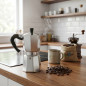 Cafetière en aluminium | Cafetière italienne 6 tasses pour induction | Machine à expresso | Compatible tous types de plaques de