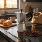 Cafetera Aluminio Aluminio | Cafetera Italiana 9 Tazas Inducción | Cafetera Espresso | Cafetera Apta para todo tipo de cocinas