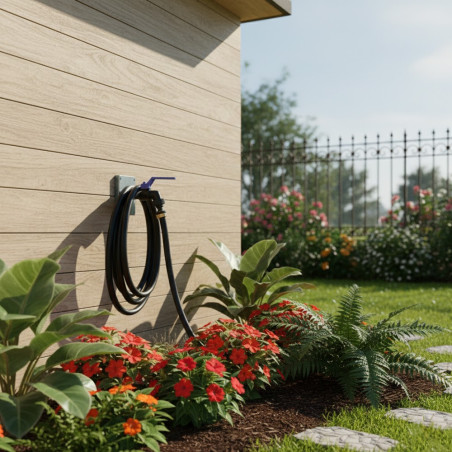 Grifo Jardin Esfera Antihielo 3/4'' | Grifo Exterior Antihielo 3/4'' hasta -20°C | Grifo jardin negro antiheladas