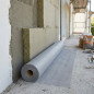Woven fiberglass mesh for facade plastering, 1x50 m | Allows for exterior insulation