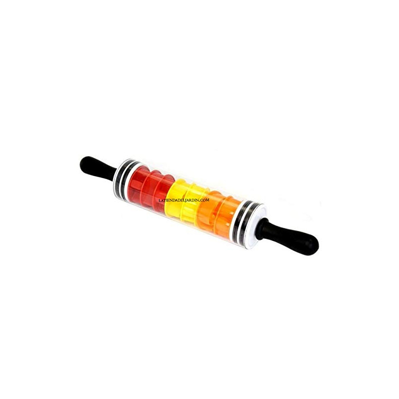 Rullo tagliapasta per torte e biscotti | Tagliapasta per pasticceria, taglio preciso | Mattarello per pasticceria