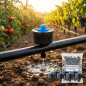 Set di 500 Gocciolatori 4 Litri Autocompensanti Non Smontabili | Gocciolatori per Irrigazione Agricola