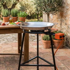 Lacor Paella Burner | Butane Gas | 30-50 cm | 2 Burners | For Paella Pans 38 to 70 cm | Portable Paella Burner