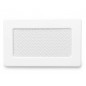 Fixed grille with pre-frame 11x17cm White for Air Conditioning and Ventilation