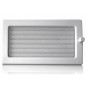 Griglia orientabile con pre-telaio 30x17cm Bianca per Aria Condizionata e Ventilazione