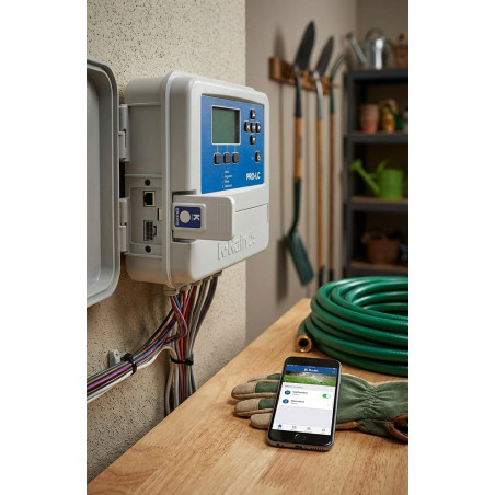 WLAN-Modul für Elektrischen Steuercomputer PRO-LC von K-Rain | Fernsteuerung und Intelligente Bewässerungsverwaltung