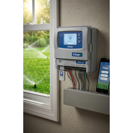 Module Wi-Fi pour Programmateur Électrique PRO-LC K-Rain | Contrôle à Distance et Gestion Intelligente de l’Irrigation