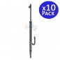 90° Adjustable Micro Sprinkler with Stake and 31cm Microtube | Pack of 10 Garden Sprinklers