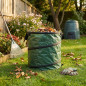 Sacco per Rifiuti da Giardino Autonomo e Pieghevole, Stabile e Robusto 46 x 47 cm, Capacità 115 litri