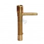 3/4" Brass Quick-Connect Valve Wrench | Threaded Fitting for Irrigation Outlet | Hydrant Valve Opening Wrench