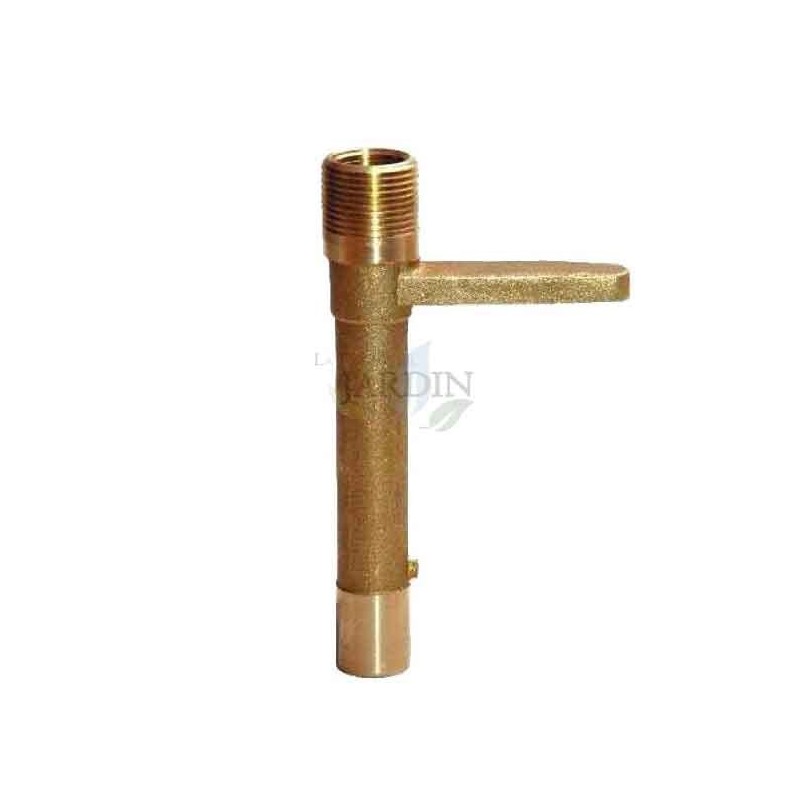 Chave para abertura do bico de irrigação de engate rápido em bronze
