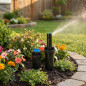 Diffuseur d'irrigation KRain 5 cm avec buse KVF-8 | Portée de 2,4 m | Arroseur réglable de 0° à 360° | Irrigation précise | Peti