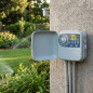 Bewässerungssteuerung PRO-LC 4 Stationen Außen K-Rain | Elektrischer Bewässerungstimer für den Garten | Permanente Speicherung