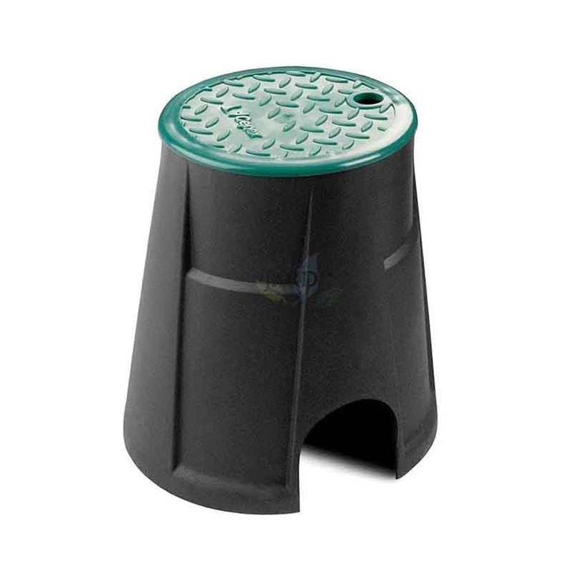 Garden Irrigation Valve Box 16x20x24 cm | Circular Irrigation Valve Box for Solenoid Valves | Garden Irrigation Valve Boxes with Garden Irrigation Valve Box 16x20x24 cm | Circular Irrigation Valve Box for Solenoid Valves | Garden Irrigation Valve Boxes with