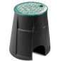 Garden Irrigation Valve Box 16x20x24 cm | Circular Irrigation Valve Box for Solenoid Valves | Garden Irrigation Valve Boxes with Garden Irrigation Valve Box 16x20x24 cm | Circular Irrigation Valve Box for Solenoid Valves | Garden Irrigation Valve Boxes with