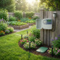 Controlador de Irrigação Externa PRO-LC de 4 Estações com Módulo Wi-Fi K-Rain | Temporizador Elétrico para Irrigação de Jardim