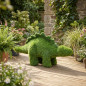 Kunstrasenfigur Dinosaurier Stegosaurus 24x80x40 cm zur Dekoration | Ideal für Garten, Terrasse und Haus