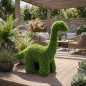 Figurine de Dinosaure Brachiosaure en Gazon Artificiel 26x65x80 cm pour Décoration | Idéal pour le jardin, la terrasse et maison