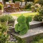 Figurine de Ecureuil en Gazon Artificiel 30x58x50 cm pour Décoration | Idéal pour le jardin, la terrasse et maison