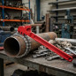 400mm Pipe Chain Wrench | 40cm Handle | 55cm Chain | Plumbing and Pipe Tool