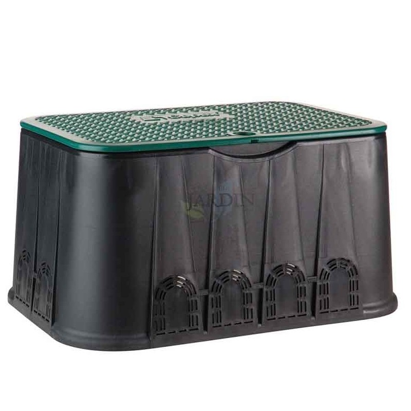 Pozzeto di Irrigazione Rettangolare Jumbo in Plastica 60 x 43 x 31 cm per 1 a 6 Valvole Pozzeto di Irrigazione Rettangolare Jumbo in Plastica 60 x 43 x 31 cm per 1 a 6 Valvole