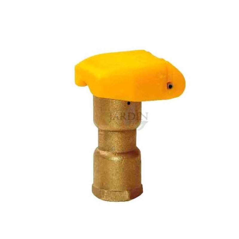 Válvula de Acople Rápido para Hidrante 1'' Hembra de Bronce - Sistema de Riego Profesional