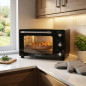 Tischofen 39L Orbegozo | 51 x 39 x 33cm | 60-Minuten-Timer | Temperaturregelung von 90º bis 230ºC