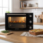 Forno elétrico de mesa Orbegozo 39L | Função de convecção | 51 x 39 x 33 cm | Temporizador | Temperatura ajustável