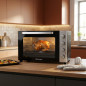 Four Électrique de Comptoir 75L Orbegozo | Fonction Convection | 68,2x42,5x43cm | Système de Rôtisserie | Minuteur