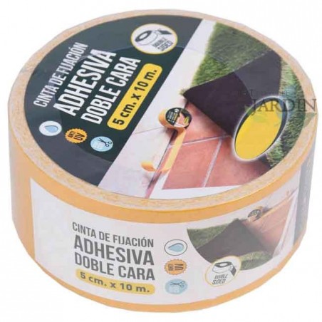 Ruban adhésif pour gazon artificiel double face 5 cm x 30 mètres | Bande de jonction intérieure et extérieure pour gazon artific