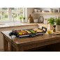 Plaque de cuisson antiadhésive Orbegozo 2000 W | Plaque de cuisson 46 x 25 cm | Grille | Grill électrique