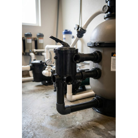 Vanne de sélection à baïonnette 2" pour filtres et systèmes de purification de piscine | Vanne multivoies universelle pour filtr