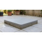 Copertura 28x28 cm per pozzetto di drenaggio monoblocco da 30 cm | Copertura per scarichi e sistemi di drenaggio