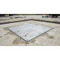 38x38 cm Cover for 40 cm Monobloc Drainage Chamber | Cover for Drains and Drainage Systems