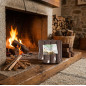 Ökologische Steinholzbriketts 7 kg – Kaminbriketts, natürlicher Brennstoff für Öfen und Kamine