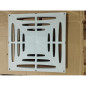 Grille 38 x 38 cm pour chambre de drainage monobloc 40 cm | Couvercle pour caniveaux et systèmes de drainage