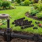 Set di 5 Bobina irrigazione regolabile 1/2'' x 1/2'' 15 cm per il posizionamento di irrigatori e diffusori