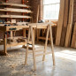 Tréteau pliant en bois pour le travail du bois et le bricolage 100 x 73,5 cm | Tréteau pour le montage de planches et la découpe